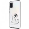Husa Plastic Karl Lagerfeld Choupette Fun pentru Samsung Galaxy A41, Transparenta KLHCA41CFNRC