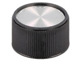 Buton rotativ termoplast &Oslash;6mm &Oslash;28x16mm fără indicator