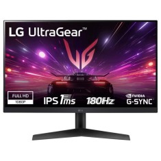 Monitor, LG, 24GN60F-B, UltraGear, 23.8, IPS, AG, 1ms GtG, 180Hz, 1000:1, 300cd/m2, Full HD 1920x1080, NVIDIA G-SYNC, Radeon FreeSync, HDR, HDMIB 109,