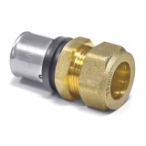 Pressfitting cupru 32 mm - Tranziție cupru - Apă potabilă, Made in Germany