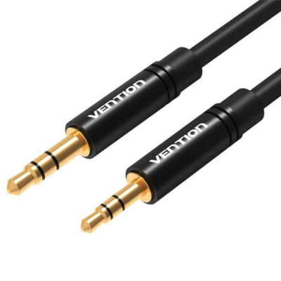 Cablu audio stereo Jack 2.5mm - 3.5mm 3pin tata-tata 3m negru VENTION BALBH foto