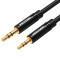 Cablu audio stereo Jack 2.5mm - 3.5mm 3pin tata-tata 2m negru VENTION BALBH