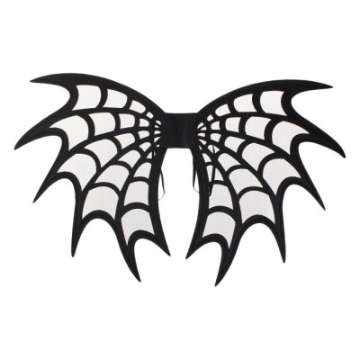 Accesorii Deghizare Halloween, Aripi Liliac, Poliester, Negru, Dimensiuni 65x42cm foto