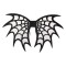 Accesorii Deghizare Halloween, Aripi Liliac, Poliester, Negru, Dimensiuni 65x42cm