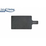Platou ardezie HR-JT-3819, dreptunghiular, cu maner , 38 x19cm