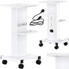 Ajutor cosmetic electric, masă cu rotile