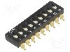 Intrerupator DIP, 2 pozitii, montare SMT, 9 sectiuni, OMRON OCB - A6S-9101-H foto