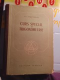 S i novosolev curs special de trigonometrie