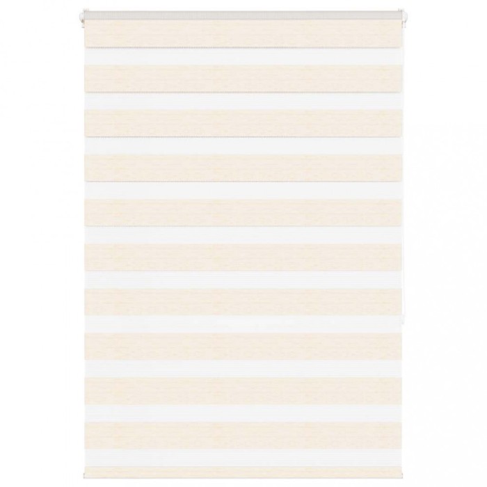Jaluzea tip zebra 105x150 cm lățime țesătură 100,9 cm poliester