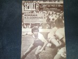 REVISTA SPORT NR 11 1973 ROMANIA RDG PREZENTARE ECHIPA ASA TARGU MURES