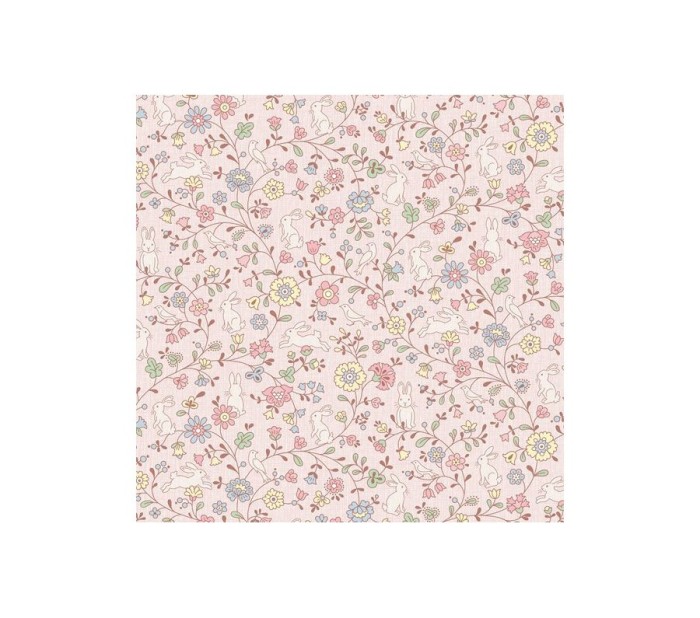 Tapet copii, floricele mici, roz, multicolor, camera, vinil, Jack&#039;N Rose III, JS3105