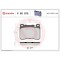 Placute frana Mercedes Clasa C (W203) 05.00-12.07, Clasa C Coupe (Cl203) 03.01-06.11, Clasa C T-Model (S203) 03.01-08.07, Clasa CLC (Cl203) 05.08-06.