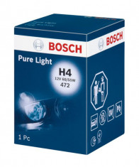 Bec halogen H4 12V 60/55W Bosch 8909 foto