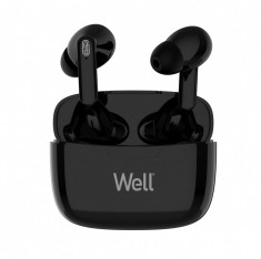 Casti Bluetooth TWS in-ear Well Boost negru foto