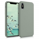 Husa pentru Apple iPhone XS Max, Silicon, Verde, 45909.172, Carcasa