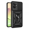Husa Techsuit CamShield Neagra pentru Motorola Moto G55, Protectie Camera, Anti-soc