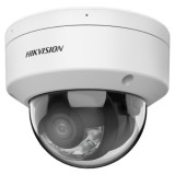 Camera IP 4MP ColorVu Smart Hybrid Light, lentila 4mm, IR 30m, lumina alba 30m, microfon, PoE, IK10 - Hikvision DS-2CD2147G2H-LISU(4mm)(EF) SafetyGuar