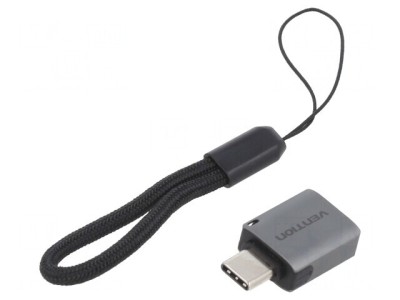 Adaptor USB 3.0 A la C Gri foto