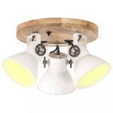 Lampa de tavan industriala, alb, 42 x 27 cm, 25 W, E27 GartenMobel Dekor, vidaXL