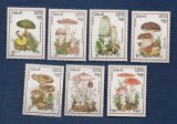 Laos 1985 - ciuperci, serie neuzata
