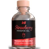 INTT MASSAGE &amp; ORAL SEX - HOT EFFECT STRAWBERRY FLAVOR MASSAGE GEL