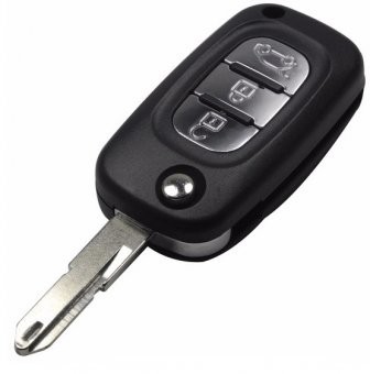 Carcasa cheie Topautochei&amp;reg; pentru Renault Clio , Megane , Kangoo , Fluence , Vivaro , Laguna , Master , Trafic 3 butoane foto