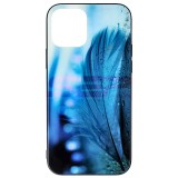 Husa iPhone 12 TPU + Sticla, Design Premium, Protectie Spate