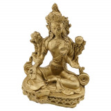 Statueta feng shui din rasina cu tara alba pentru fertiliate 125cm