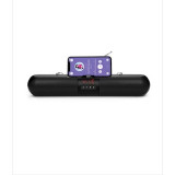 Soundbar Portabil Incarcare Solara cu Radio, Bluetooth, Card, USB, AUX, Display