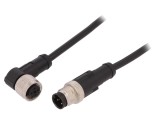 Cablu de Conectare M12 4 Pini 10m 250VAC PVC