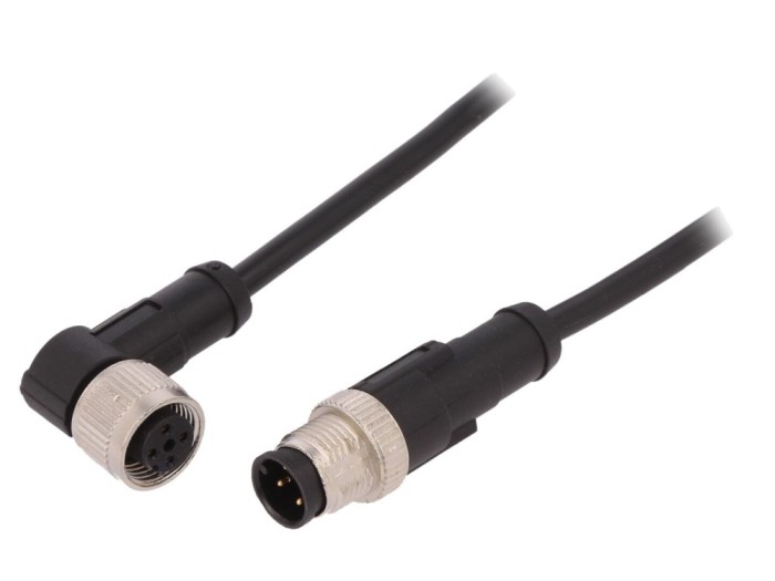 Cablu de Conectare M12 4 Pini 10m