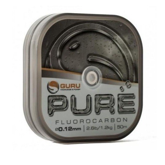 Fir Fluorocarbon Guru Pure Fluorocarbon, 0,18MM/2,1KG/50M