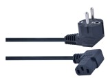 Gembird PC, 186A, VDE , Cablu Alimentare 230V, CEE 7 7 la IEC C13, 1.8m, 10A, Unghiular, Negru