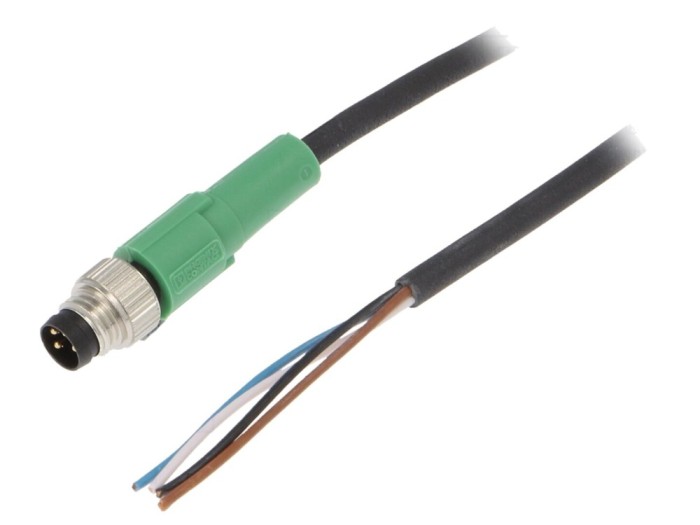 Cablu M8 4 pini, 3 m