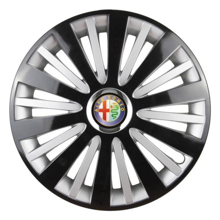 Set 4 Capace Roti, potrivite jantelor de R15, pentru Alfa Romeo, model falcon dual
