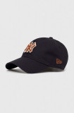 New Era șapcă de baseball din bumbac culoarea albastru marin, cu imprimeu, NEW YORK YANKEES