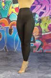 G810-1 Colanti fashion cu talie inalta din material reiat elastic