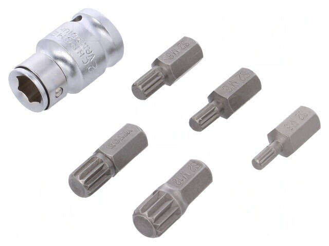 Set Capete Șurubelniță Spline 1/2&quot;