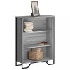 VidaXL Bibliotecă, gri sonoma, 80x31x106 cm, lemn prelucrat 848627