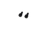 Set 2 Capete Ghidon Moto WM Negru 17.5mm Prindere