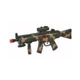 Mitraliera de jucarie, Camuflaj, 55 cm, ATU-080438, Plastic, Oem