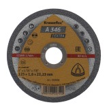 Disc debitare inox si metal, Klingspor A 346 Extra, 125 x 22.23 x 1.6 mm