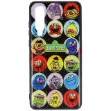 Husa Huawei P30 Silicon UV Copy Glass Sesame Street