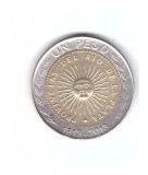 Moneda Argentina 1 peso 2013, stare buna, curata