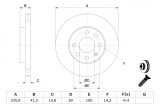 BOSCH 0 986 479 190 Disc frana