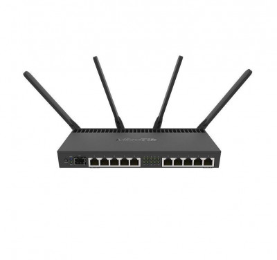 Mikrotik router 10lan gb 1xsfp 1gb ram foto