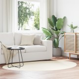 VidaXL Covor &quot;HUARTE&quot; cu fir scurt, moale și lavabil crem 120x170 cm