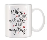 Cana alba ceramica personalizata mesaj Valentine&#039;s Day, INOVATIX&reg;. 330ml, Oem