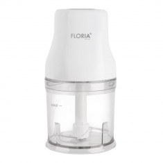 Tocator legume-fructe (chopper) Floria ZLN3042, 200 W, 0.5 l, Lame otel, Alb