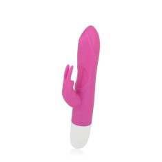 Roller Tip - Vibrator Rabbit cu Bilă Stimulatoare, 14x3 cm